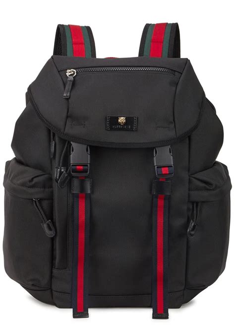 gucci canvas backpack for cheap|Gucci backpack for men.